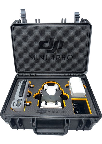 Dji Mini 4 Pro Hardcase Su Geçirmez Drone Taşıma  Çantası