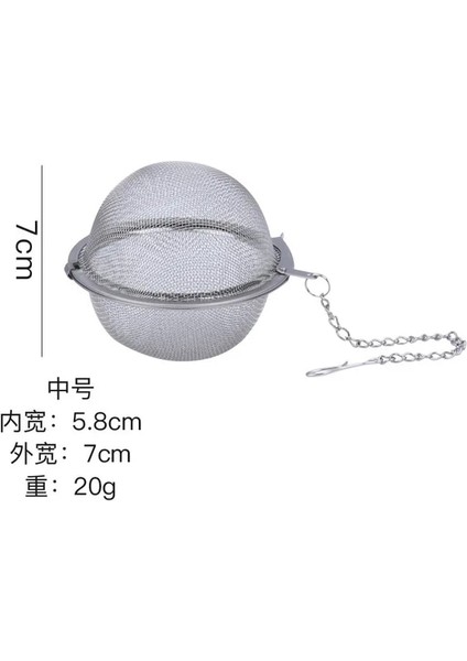 7 cm Paslanmaz Çelik Çay Demlik Demlik Tepsi Baharat Çay Süzgeci Bitkisel Filtre Teaware Aksesuarları Mutfak Gereçleri Çay Demlik Çay (Yurt Dışından)