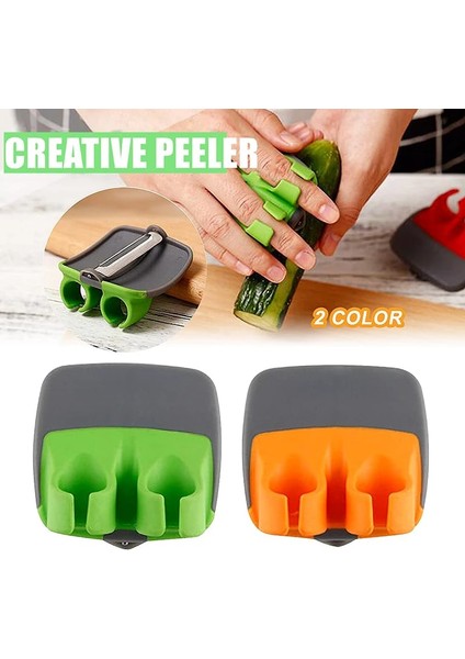 2c Iki Parmak Planya Meyve Soyucu Tıraş Önleyici El Sebze Planya Paslanmaz Çelik Meyve Soyucu Mutfak Pişirme Aksesuarları (Yurt Dışından) fiyatları