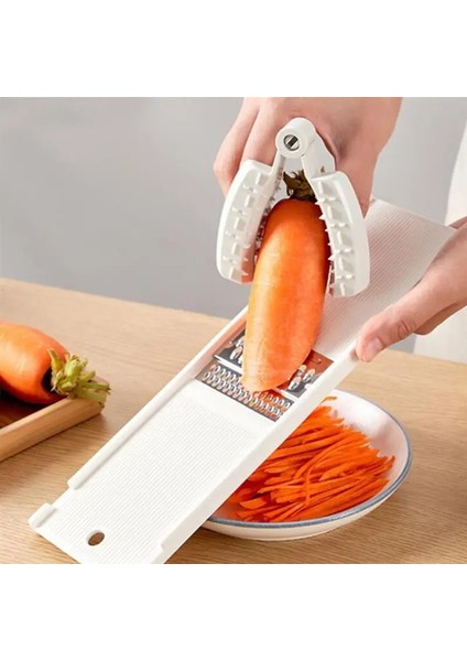 Gri 2 Adet Parmak Guardcuttingprotector El Mandoline Rende Tutucu Güvenlik Parçalama Dilim Sebze Dilimleme Çelik Paslanmaz Dilimleme (Yurt Dışından) fırsatları