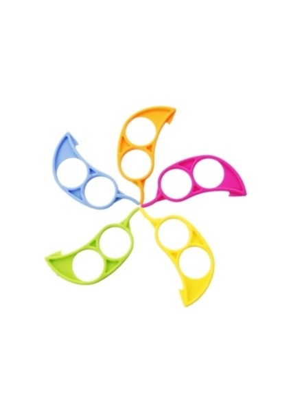 5 Adet Rondamly 5/10 Adet Pişirme Aletleri Narenciye Soyma Makineleri Parmak Tipi Açık Portakal Kabuğu Plastik Cihaz Rastgele Renk Mutfak Kullanışlı Aksesuarlar (Yurt Dışından)