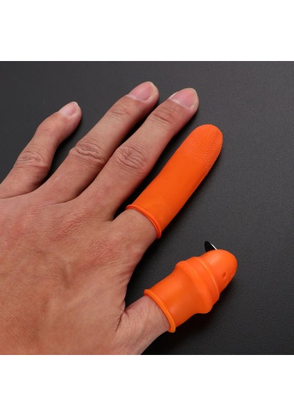 Orange 1 Mutitool Bahçe Aleti Bahçe Başparmak Başparmak Koruyucu Silikon Başparmak Küçük Aletler (Yurt Dışından)