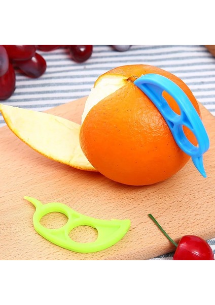 5 Adet Rondamly 5/10 Adet Pişirme Aletleri Narenciye Soyma Makineleri Parmak Tipi Açık Portakal Kabuğu Plastik Cihaz Rastgele Renk Mutfak Kullanışlı Aksesuarlar (Yurt Dışından) indirimleri