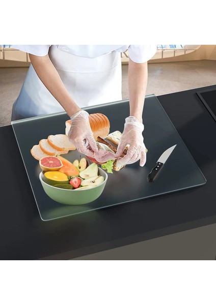 Kırmızı 45X35 cm Akrilik Kaymaz Şeffaf Kesme Tahtası Kolay Temiz Kesme Tahtası Meyve Sebze Et Kesme Tahtası Pratik Mutfak Aracı (Yurt Dışından) fırsatları