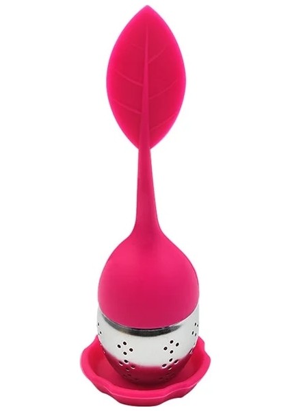 A07 Çay Demlik Silikon Çay Demlikler Yaratıcı Gül Limon Yaprağı Çay Süzgeçleri Taşınabilir Çay Elek Filtre Araçları Teaware Süzgeç Mutfak Aksesuarları (Yurt Dışından)