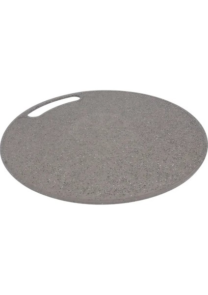 Gösterildiği Gibi 31X31X0.5CM Tahta Kesme Doğrama Plastik Meyve Sebze Tahtaları Yuvarlak Mutfak Mermer Blok Paspaslar Et Saplı Çarşaflar Granit Güvenli Bulaşık Makinesi (Yurt Dışından)