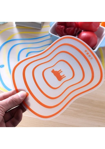 1 Adet-Sarı M-30.5X23.5CM 1 Adet Plastik Doğrama Blokları Şeffaf Kaymaz Büyük Sebze Et Buzlu Kesme Tahtası Ev Mutfak Aksesuarları Için (Yurt Dışından) indirimleri