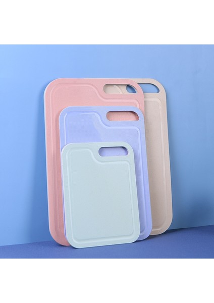 Pembe 4 Adet Büyük 4 Adet/takım Doğrama Blokları Araçları Pp Plastik Isıya Dayanıklı Meyve Kesme Tahtaları Mutfak Bıçakları Aksesuarları Mutfak Aletleri (Yurt Dışından)