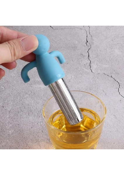 01 Yaratıcı Çay Demlik Süzgeç Elek Paslanmaz Çelik Gıda Sınıfı Silika Jel Çay Sızıntısı Tembel Çay Ayrılmış Dikey Çay Makinesi (Yurt Dışından)