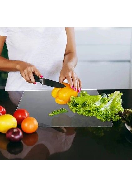 Küçük 30X20 cm Akrilik Kaymaz Şeffaf Kesme Tahtası Için Dudak ile Mutfak Tezgahı Tezgah Koruyucu Ev Restoran Mutfak Aletleri (Yurt Dışından) fırsatları