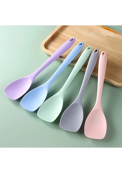 Stil 7 Silikon Yapışmaz Mutfak Spatula Tereyağı Kremalı Kek Pişirme Aracı Yüksek Sıcaklığa Dayanıklı Kazıyıcı Pişirme Spatula Uzun Saplı (Yurt Dışından) fiyatları