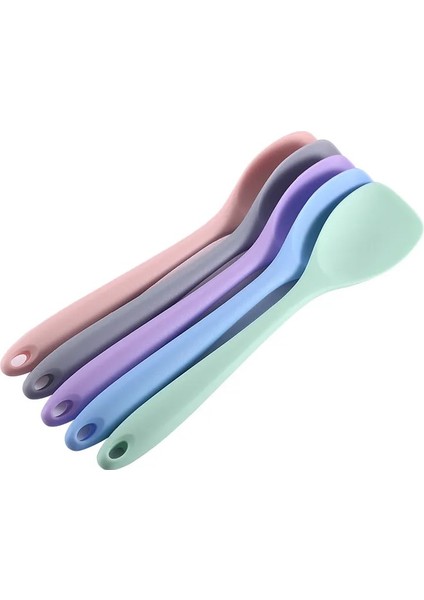 Stil 7 Silikon Yapışmaz Mutfak Spatula Tereyağı Kremalı Kek Pişirme Aracı Yüksek Sıcaklığa Dayanıklı Kazıyıcı Pişirme Spatula Uzun Saplı (Yurt Dışından) fırsatları