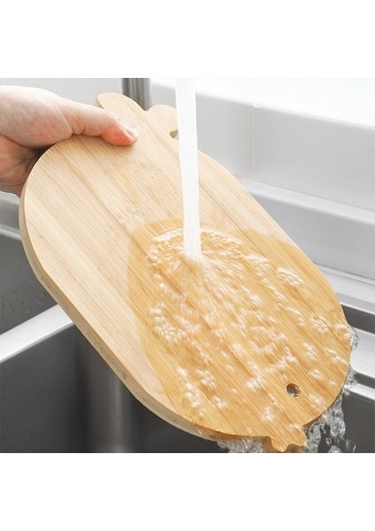 Büyük Lavabo Yaratıcı Bambu Kesme Tahtası Mini Hayvan Bebek Gıda Takviyesi Sınıflandırma Kesme Tahtası Pizza Suşi Ekmek Tepsisi Mutfak Gereçleri (Yurt Dışından)