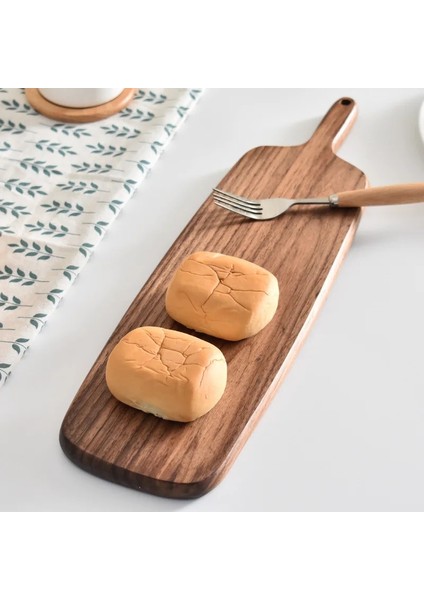 P Japon Siyah Ceviz Kesme Tahtası Kesme Tahtası, Batı Pizza Suşi Biftek Tepsisi Tahtası Ahşap Ekmek Tepsisi Meyve (Yurt Dışından)