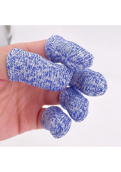 Mavi 30 Adet 20-50 Adet Anti-Cutfinger Koruyucu Parmak Kapağı Mutfak Aracı Başparmak Bıçak Seçici Parmak Kapağı F Koruma Kesme Parmak Alet (Yurt Dışından)