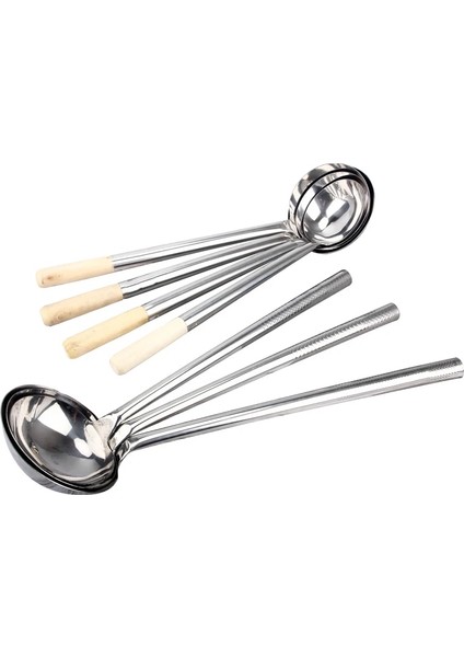 16 Uzun Saplı Kürek Tencere Turner Paslanmaz Çelik Spatula Çeviriciler Mutfak Pişirme Gereçleri Tencere Araçları Çorba Kaşığı Wok (Yurt Dışından)