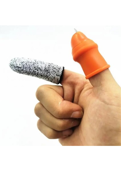 Gösterisi Olarak Silikon Başparmak Bıçak Koruyucu Dişliler Kesme Sebze Hasat Bıçağı Çiftlik Sebze Meyve Seçici Biber Bıçağı Eldiven (Yurt Dışından) indirimleri