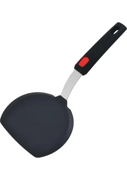 B Spatula Isıya Dayanıklı Yapışmaz Biftek Spatula Gıda Sınıfı Rahat Kavrama Ergonomi Silikon Mutfak Pişirme Spatula (Yurt Dışından)