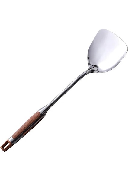 Sağlam Bir Mutfak Aracı Hafif Mutfak Pişirme Gereçleri Çizilmez Pürüzsüz Wok Spatula Turner Kaşık Kepçe (Yurt Dışından)