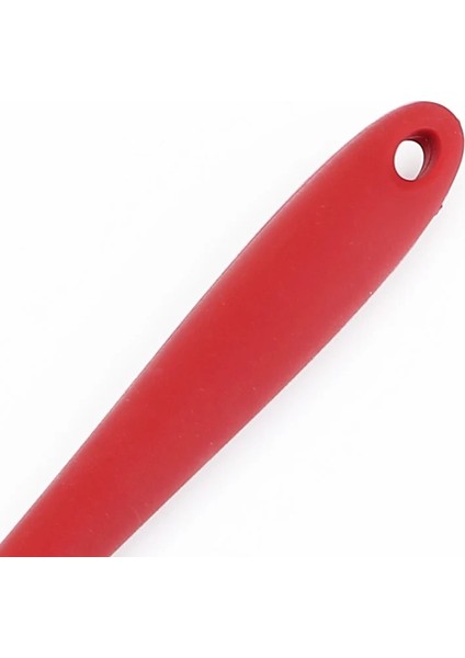 Kırmızı Silikon Turner Oluklu Mutfak Alet Yapışmaz Kürek Spatula Yumurta Balık Kızartma Tavası Uzun Saplı Kepçe Pişirme Araçları Eşyaları (Yurt Dışından) fırsatları