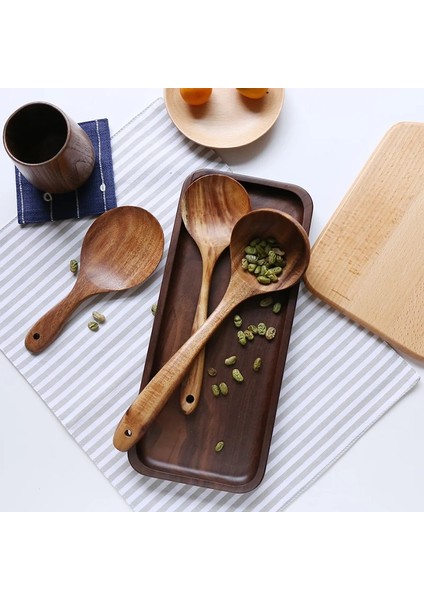 F Yaratıcı Tay Tik Ahşap Turner Pirinç Kaşığı Büyük Çorba Kaşığı Spatula Ahşap Kevgir Pota Skimmer Pişirme Gereçleri Mutfak Tedarikçisi (Yurt Dışından)