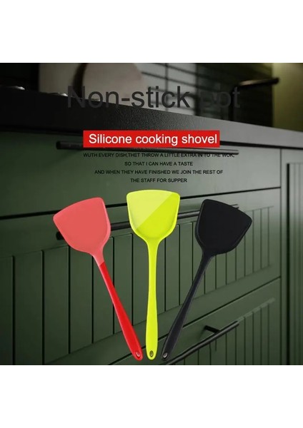 Bu Yüksek Kaliteli Silikon Mutfak Gereçleriyle Yemek Pişirme Oyununuzu Yükseltin - Sessiz Kızartma Spatulanızı Bugün Alın (Yurt Dışından) indirimleri