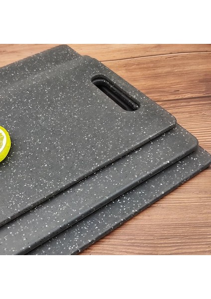 25X15 cm 1 Adet Mermer Görünüm Tarzı Plastik Kesme Tahtası Kaymaz Tasarım Tpr Mutfak Kesme Tahtası Bulaşık Makinesinde Yıkanabilir Sebze Et Için (Yurt Dışından)
