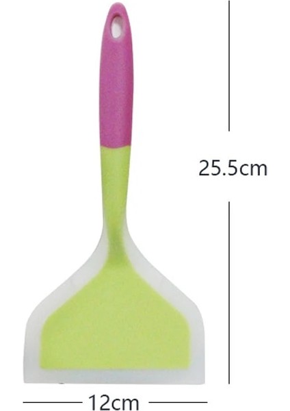 Pirinç Kaşığı Kırmızı Silikon Spatula Sığır Eti Yumurta Mutfak Kazıyıcı Geniş Yüzlü Pizza Pişirme Aracı Kürek Yapışmaz Spatula Mutfak Eşyaları (Yurt Dışından) modelleri