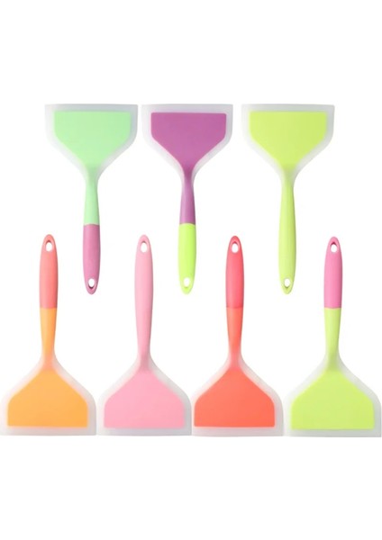 Pirinç Kaşığı Kırmızı Silikon Spatula Sığır Eti Yumurta Mutfak Kazıyıcı Geniş Yüzlü Pizza Pişirme Aracı Kürek Yapışmaz Spatula Mutfak Eşyaları (Yurt Dışından) fırsatları
