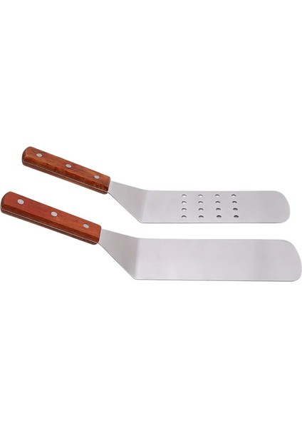 Kızartma Küreği Yapışmaz Tava Kızarmış Kürek Pişirme Barbekü Metal Biftek Kürek Mutfak Pişirme Aracı Spatula Tencere Mutfak Aksesuarları Alet (Yurt Dışından) indirimleri
