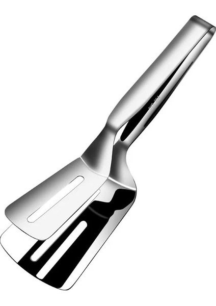 07 Çift Taraflı Spatula 3'ü 1 Arada Paslanmaz Çelik Taşınabilir Spatula Maşa Klip Yaratıcı Gıda Saygısız Biftek Klipler Spatula Klip 2023 Sıcak (Yurt Dışından) fırsatları