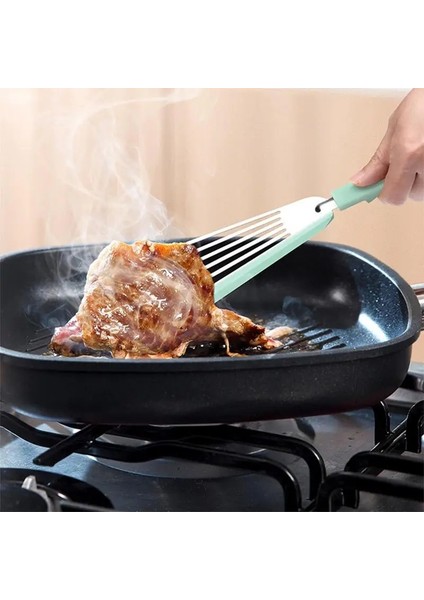 Sarı Silikon Balık Spatula Çok Fonksiyonlu Oluklu Balık Turner Ev Mutfak Yapışmaz Gereçler Balık Saygısız Izgara Spatula (Yurt Dışından) modelleri