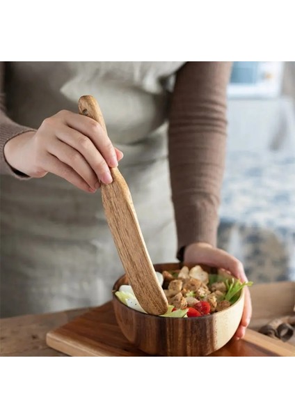 C1 Ahşap Spatula Pirinç Kaşığı Yapışmaz Tencere Pişirme Tavası Mutfak Pişirme Aracı Kızartma Biftek Sos Kürek (Yurt Dışından) indirimleri