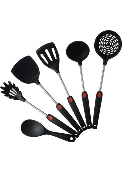 No.3 Spatula Pişirme Silikon Turner Oluklu Pota Yumurta Çorbası Kaçak Kürek Yapışmaz Spatula Teyelleme Gereçleri Mutfak Araçları 1 Adet (Yurt Dışından)
