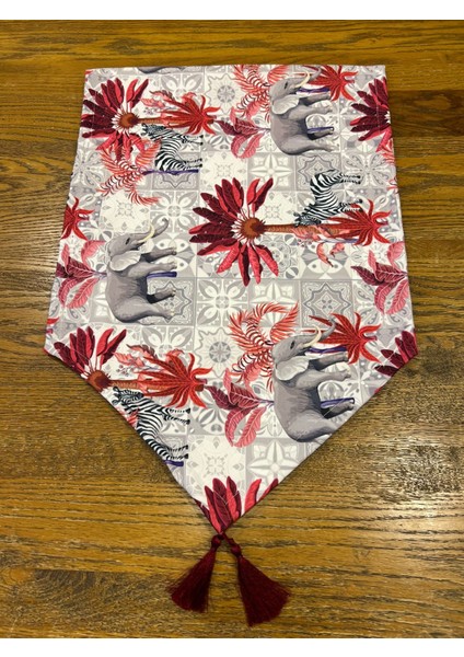 Tuğçe Demir Home Design Fil Desen Runner Supla Set fırsatları