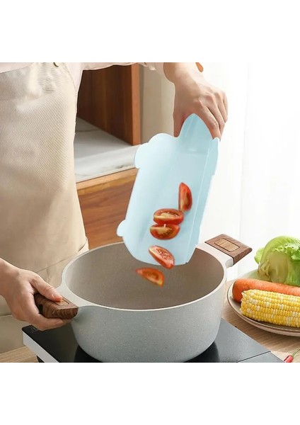 Yeşil Katlanabilir Kesme Tahtası Plastik Sebze Et Kesme Mat Katlanır Kesme Tahtası Kürek Şekilli Doğrama Tahtası Mutfak Gadget (Yurt Dışından)
