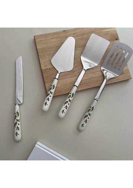 Kürek B Mutfak Aracı Iskandinav Paslanmaz Çelik Pişirme Spatula Pizza Kek Kesme Gıda Eşyaları Wok Mutfak Ev Aksesuarları (Yurt Dışından) modelleri