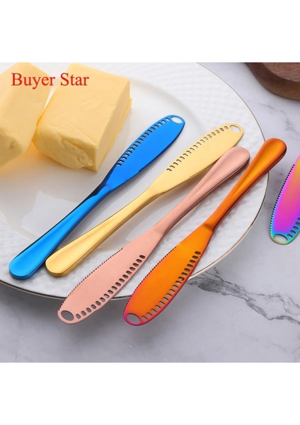 4 Adet Siyah-B 4 Adet Paslanmaz Çelik 3 In 1 Tereyağı Bıçağı Peynir Tatlı Serpme Makineleri Krem Bıçaklar Gereçler Çatal Bıçak Takımı Tatlı Araçları Tost Kahvaltı Için (Yurt Dışından) fiyatları
