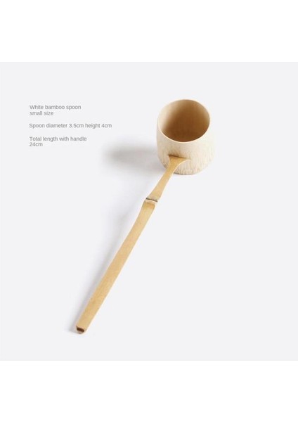 08 Ev Için Çay Aksesuarları Bambu Sulama Kaşığı Japon Tarzı Su Kaşığı Su Bambu Pota Kepçe Doğal Yaratıcı Çayevi Için (Yurt Dışından)