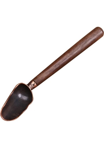 13AC1701091-C Çin Çay Kaşığı Bakır Çay Kaşık Kaşık Çay Yaprakları Seçici Tutucu Yüksek Kaliteli Çin Kung Fu Çay Aksesuarları Çay Aracı (Yurt Dışından)