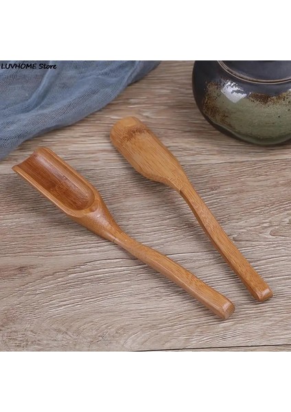 Stil 3 - A4 1pc Gelenek Bambu Kaşık Kahve Çay Kaşığı Ahşap Kepçe Yemek Malzemesi Sofra Takımı Çay Yaprakları Seçici Tutucu Bal Şekeri Için Yeni 1 Adet (Yurt Dışından)