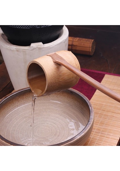 TYPE12 Çay Kaşığı Uzun Saplı Japon Tarzı Orijinal Ekoloji Doğal Bambu Kaşık Ev Otel Ofis Çayevi Su Şarap Çay (Yurt Dışından) modelleri
