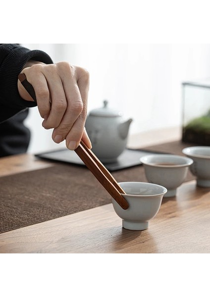 Fotoğraf Renk B Bambu Çay Kepçe El Yapımı Kahve Araçları Vintage Çay Aksesuarları Seti Chahe Çay Iğnesi Çay Takımı Seti (Yurt Dışından) fırsatları