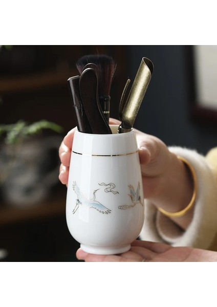 C Neden 1 Adet Çin Cha Dao Seti 6 Parça Abanoz Çay Seti Teaware Kung Fu Çay Aksesuarları Çay Töreni Eşyaları Altı Beyefendi (Yurt Dışından)