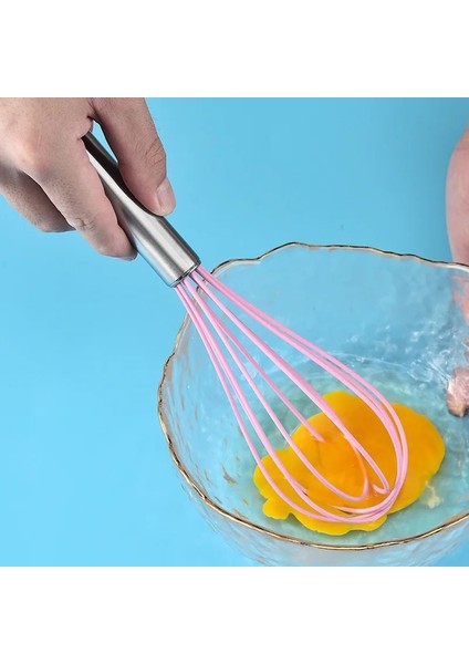 5 Adet Silikon Mutfak Eşyaları Çok Fonksiyonlu Kürek Spatula Yumurta Çırpıcı Kazıyıcı Fırça Seti Yapışmaz Pişirme Kek Pişirme Araçları (Yurt Dışından)
