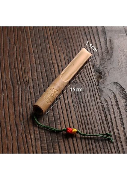 13 Kaşık Çay Seti Aksesuarları Kongfu Kepçe Retro Tarzı Taşınabilir Çin Çayı Çay Kaşığı Doğal Çay Bambu Mutfak Ahşap Narin (Yurt Dışından)