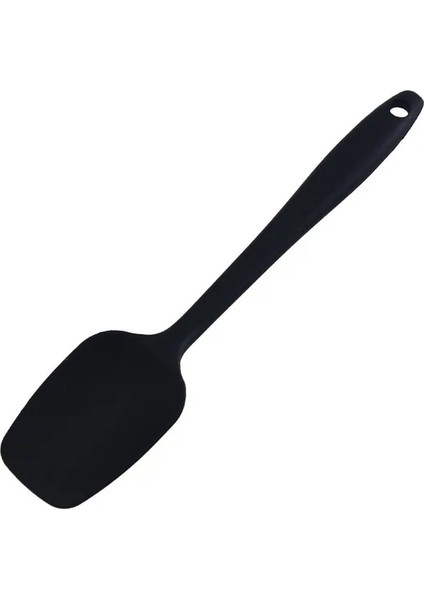 Siyah Yeni Evrensel Isıya Dayanıklı Hepsi Bir Arada Silikon Kazıyıcı Tereyağı Spatula T Spatula Kazıma Krem Karıştırma Kek Pişirme Araçları (Yurt Dışından)
