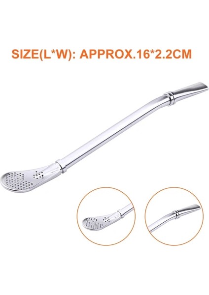Halka ile 3 Adet 1-30 Adet Kaşık Çay Filtresi Yerba Mate Çay Pipetleri Paslanmaz Çelik Içme Saman Bombilla Kabak Yeniden Kullanılabilir Yıkanabilir Çay Süzgeci Aracı (Yurt Dışından)