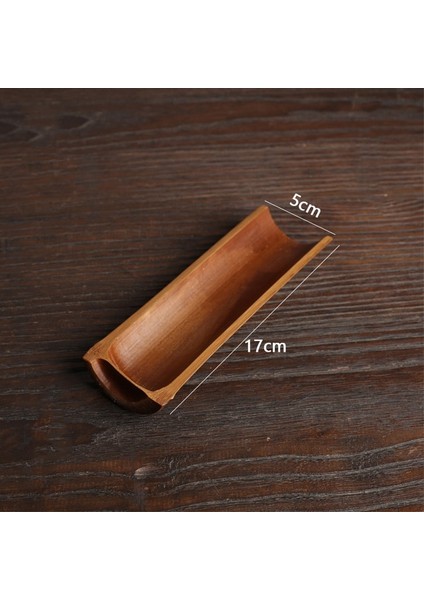 Stil 6 Çay Narin Bambu Çin Retro Çay Doğal Aksesuar Seti Kaşık Ahşap Çay Kaşığı Kongfu Kepçe Tarzı Mutfak Taşınabilir Çay (Yurt Dışından)