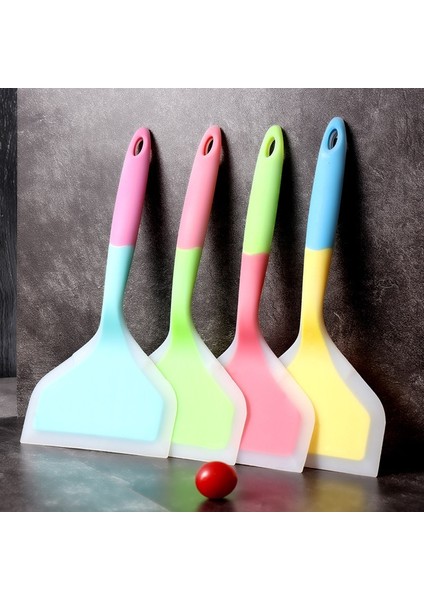 Stil 3 Silikon Spatula Pişirme Gereçleri Sığır Eti Yumurta Mutfak Kazıyıcı Geniş Pizza Pişirme Araçları Kürek Yapışmaz Spatula Mutfak (Yurt Dışından) indirimleri